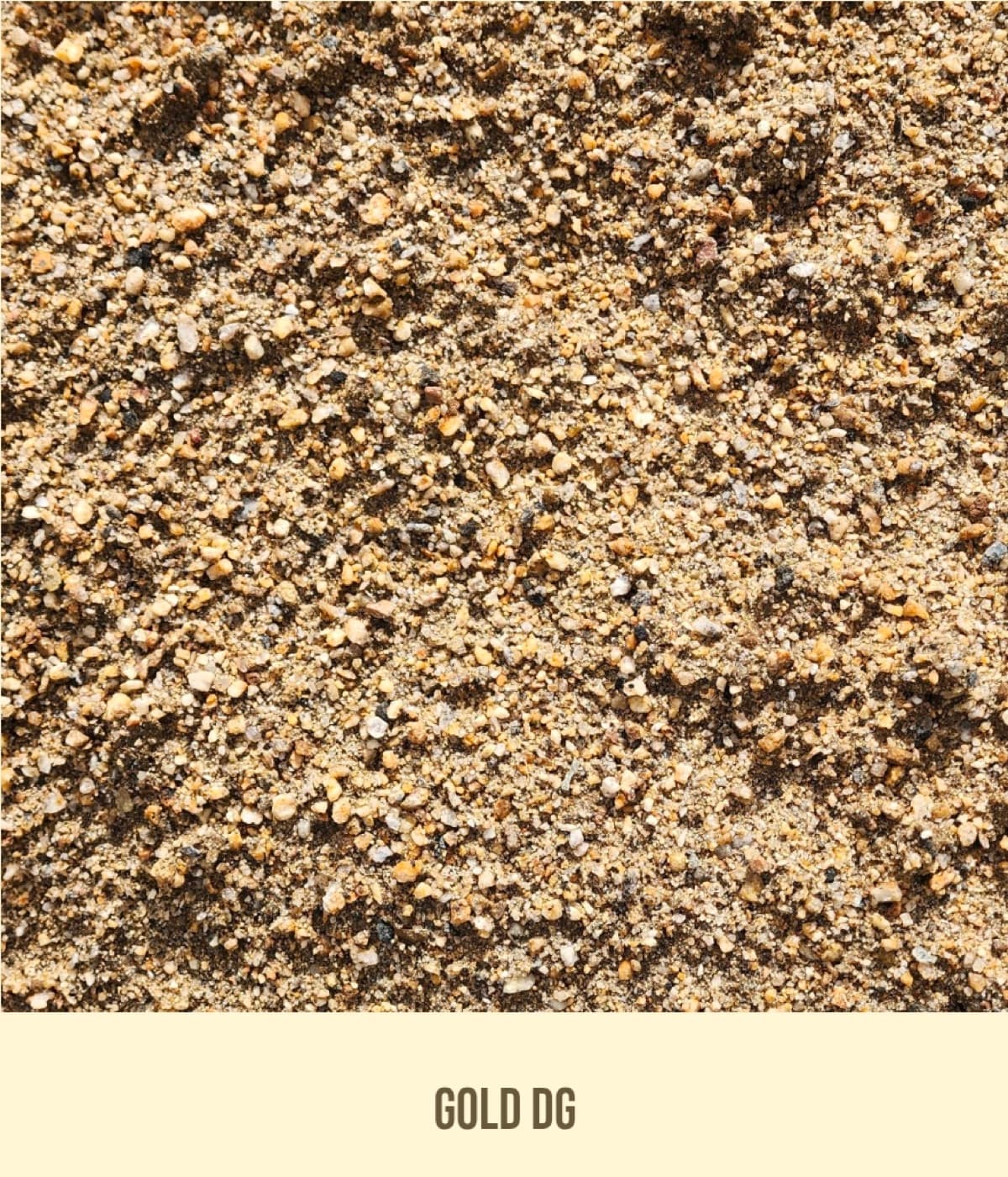 Gold DG landscape material