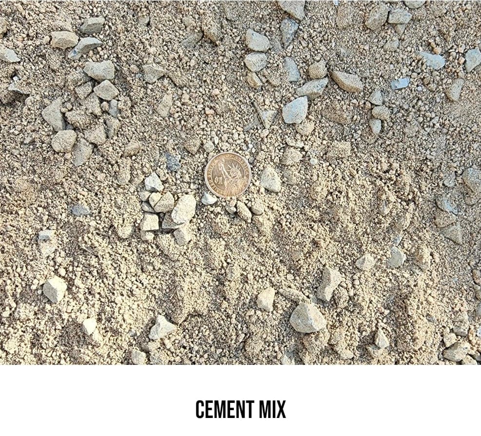 Cement Mix landscape material