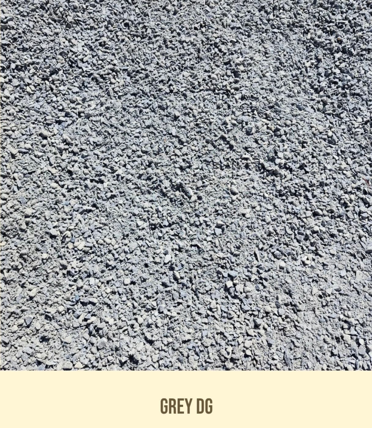 Grey DG landscape material
