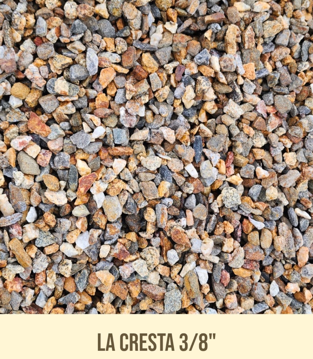 La Cresta 3/8" landscape material