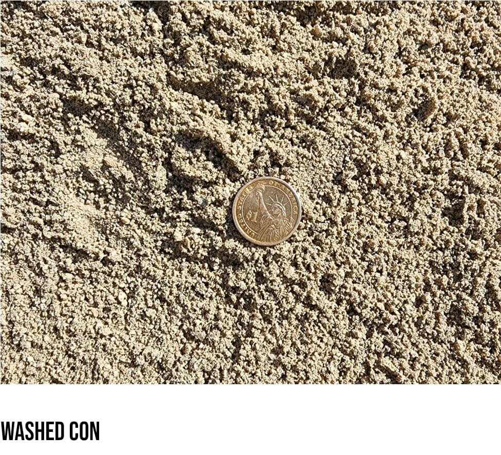 Washed Concrete Sand landscape material